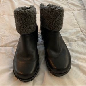 Clark faux ankle boots